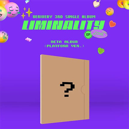 VERIVERY - 3RD SINGLE ALBUM [Liminality - EP.LOVE]PLATFORM ALBUM VER.