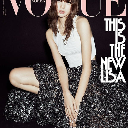 VOGUE - [2024, October] - Cover : LISA, JIN TYPE A - Baro7 Best Kpop Store