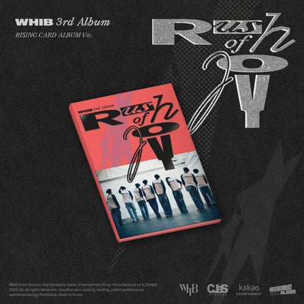 WHIB - 3rd Single Album [Rush of Joy] RISING Ver. - Baro7 Best Kpop Store