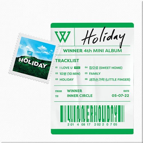 WINNER - HOLIDAY [4TH MINI ALBUM]