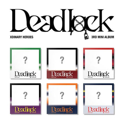 Xdinary-Heroes - 3RD MINI ALBUM [DEADLOCK] COMPACKT Ver. Kpop Album - Kpop Wholesale | Seoufly