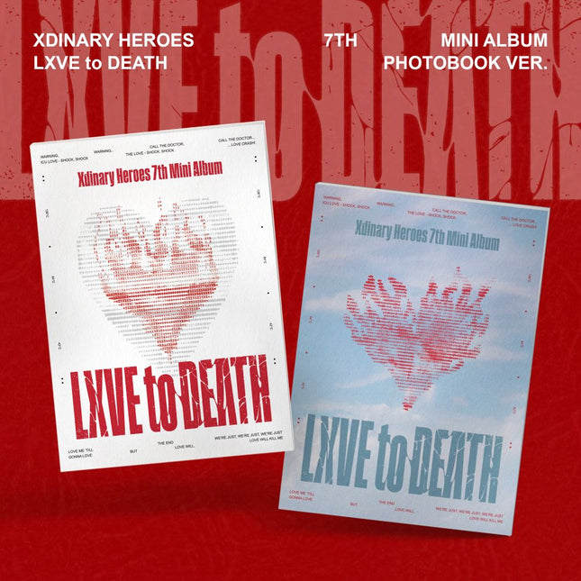 Xdinary - Heroes - 7th Mini Album [LXVE to DEATH] PHOTOBOOK Ver. / GIFT - Baro7 Best Kpop Store