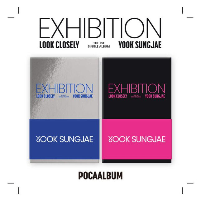 YOOK SUNGJAE - THE 1ST SINGLE ALBUM [EXHIBITION : Look Closely] POCA ALBUM Kpop Album - Kpop Wholesale | Seoufly