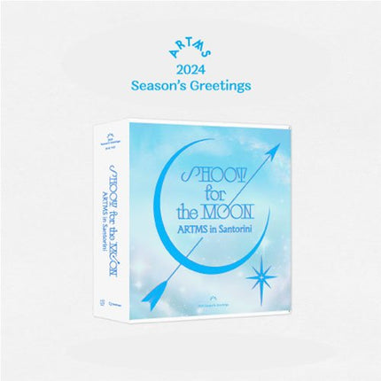 ARTMS - 2024 SEASON’S GREETINGS[SHOOT for THE MOON ARTMS in Santorini] - KPOPHERO