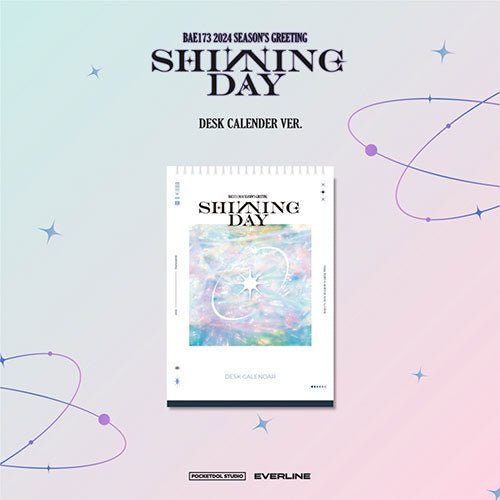 BAE173 - 2024 SEASON’S GREETINGS [SHINNING DAY] DESK CALENDAR ver. - KPOPHERO