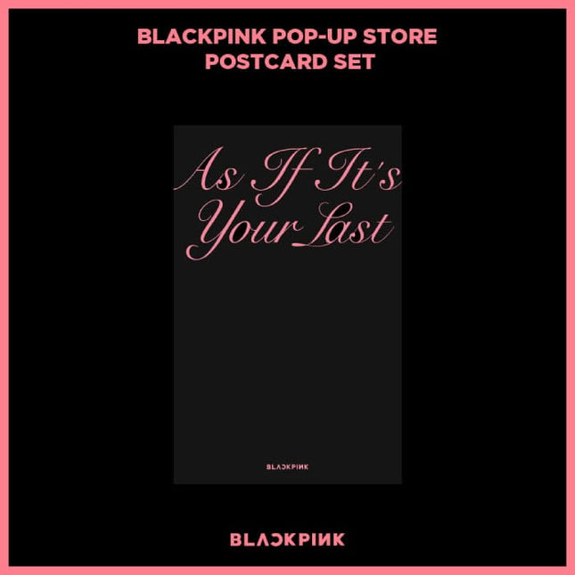 BLACKPINK - POP-UP STORE POSTCARD SET - KPOPHERO