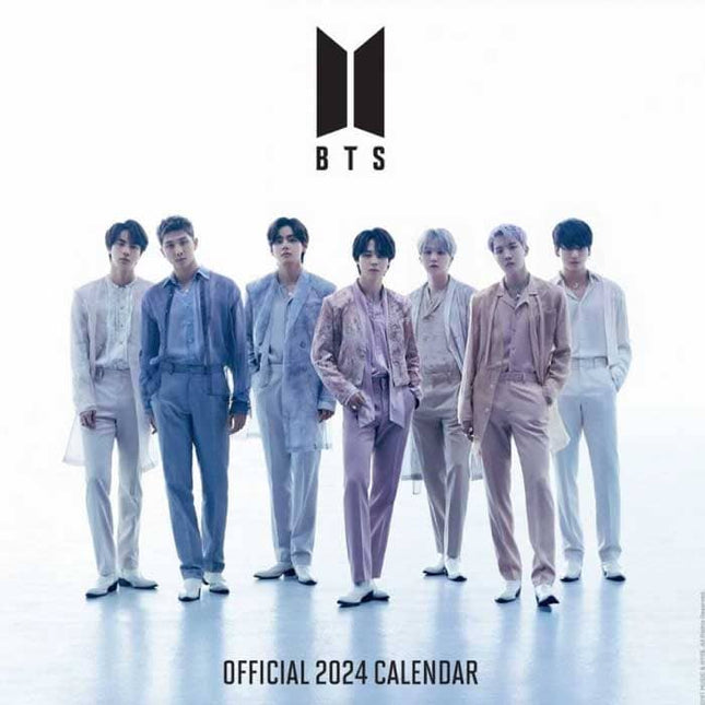 BTS - OFFICIAL BTS 2024 SQUARE CALENDAR - KPOPHERO