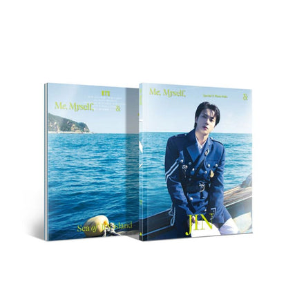 JIN - SPECIAL 8 PHOTO-FOLIO ME, MYSELF, AND JIN 'SEA OF JIN ISLAND' - KPOPHERO