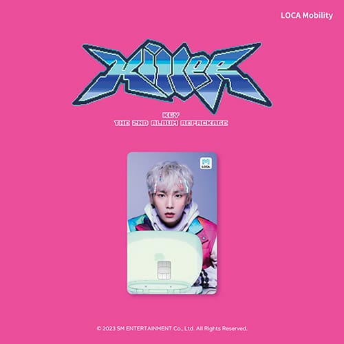 KEY - [Killer] TRANSPORTATION CARD (KOREA) - KPOPHERO