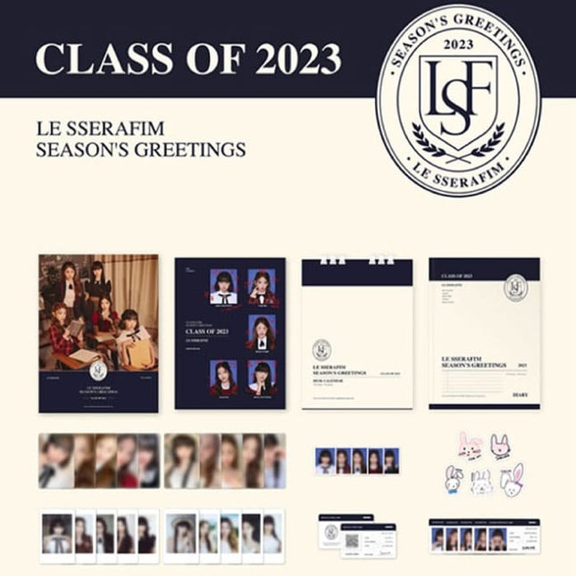 LE SSERAFIM - 2023 SEASON'S GREETINGS - KPOPHERO