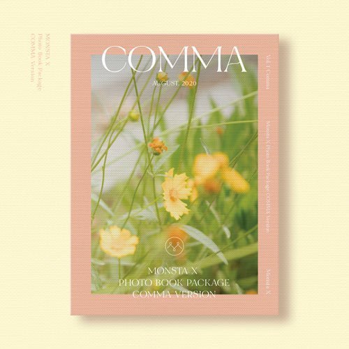 MONSTA X - COMMA [MONSTA X 2020 PHOTOBOOK] - KPOPHERO