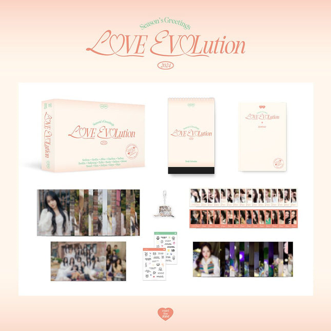 tripleS - 2024 SEASON’S GREETINGS [LOVE EVOLution] LOVELution Ver. - KPOPHERO