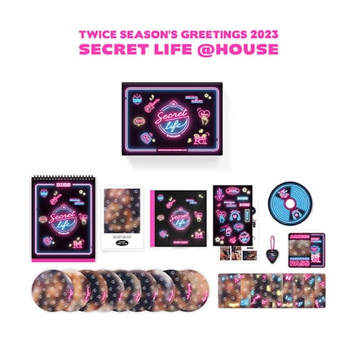 TWICE - 2023 SEASON'S GREETINGS [SECRET LIFE @HOUSE] - KPOPHERO